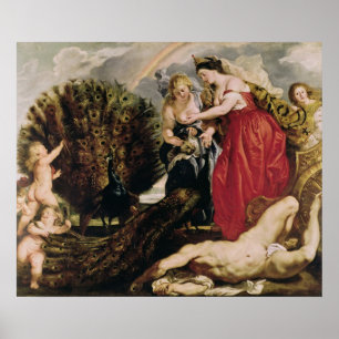 Juno and Argus, 1611 Poster