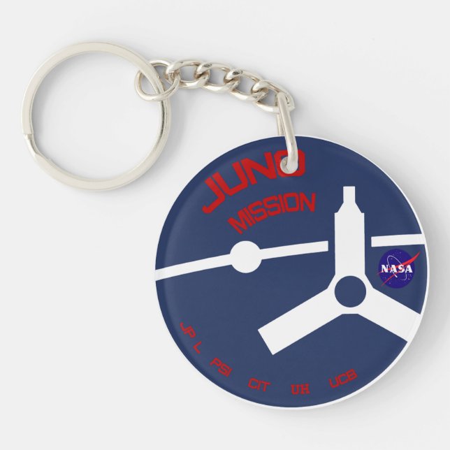 JUNO:  Mission Logo Keychain (Front)