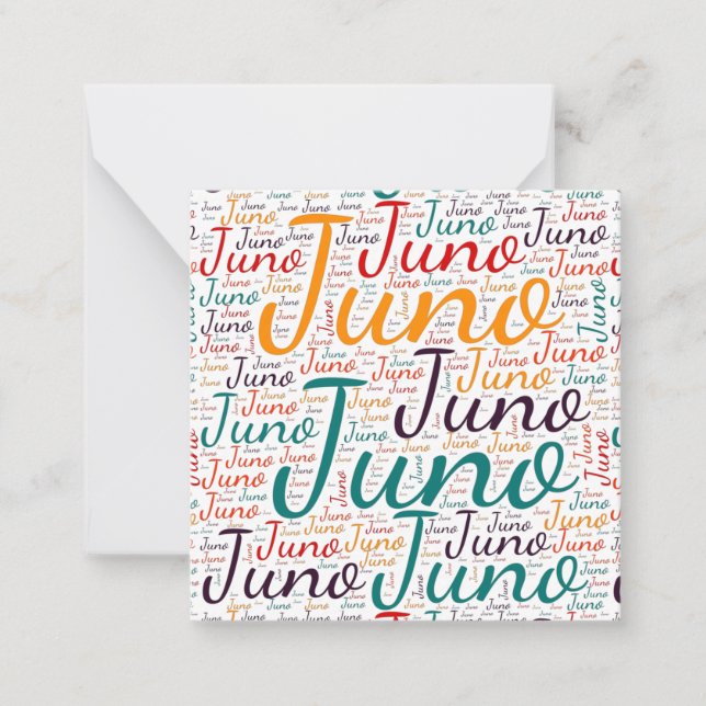 Juno Note Card (Front)