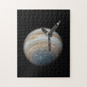 Juno Spacecraft at Planet Jupiter Jigsaw Puzzle
