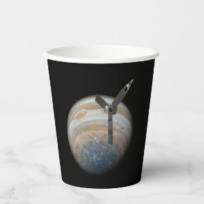Juno Spacecraft at Planet Jupiter Paper Cups