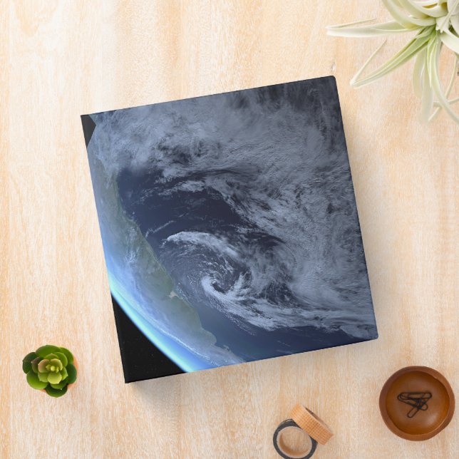 Juno Spacecraft During Its Earth Flyby 3 Ring Binder (In Situ)