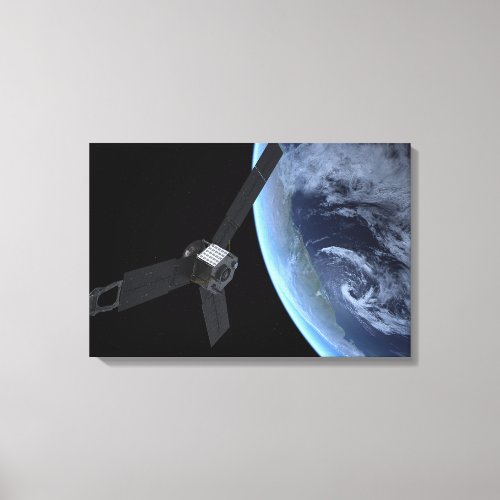 Juno Spacecraft During Its Earth Flyby Canvas Print