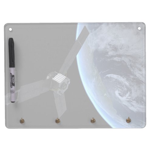 Juno Spacecraft During Its Earth Flyby Dry Erase Board With Keychain Holder