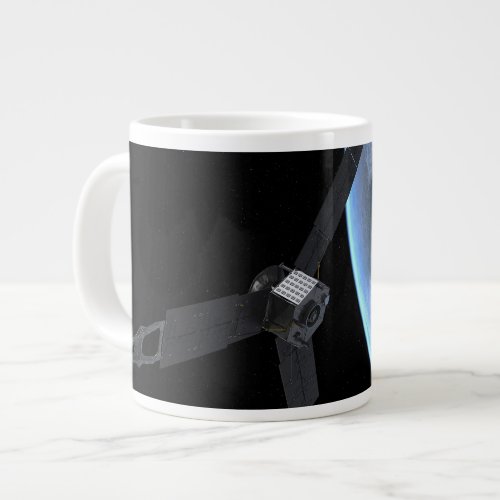 Juno Spacecraft During Its Earth Flyby Giant Coffee Mug