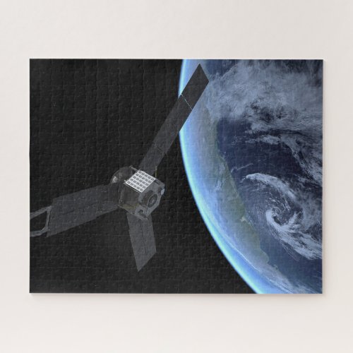 Juno Spacecraft During Its Earth Flyby Jigsaw Puzzle