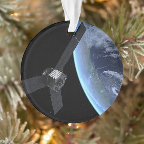 Juno Spacecraft During Its Earth Flyby Ornament