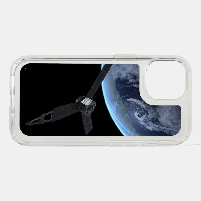 Juno Spacecraft During Its Earth Flyby Speck iPhone Case (Horz)