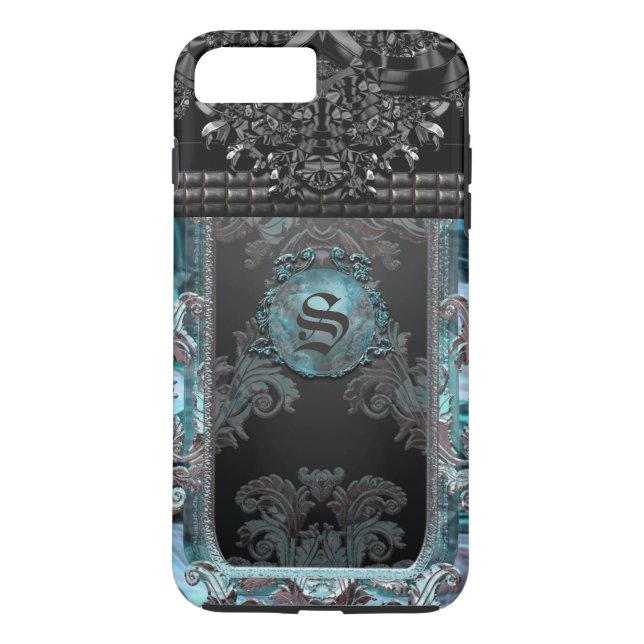 Junobeau Peshfyee  Gothic Unique Monogram Case-Mate iPhone Case (Back)