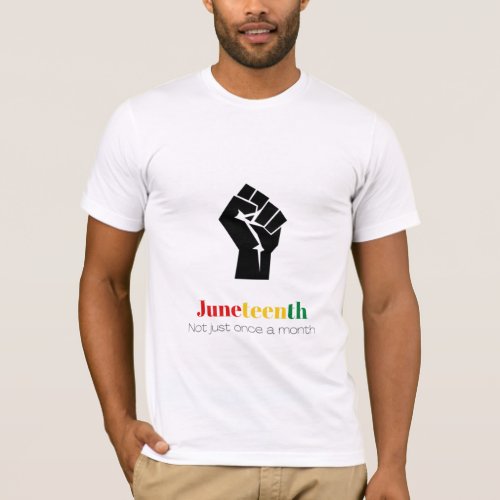 Junteenth Everyday T_Shirt