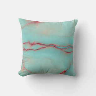Juparana premium marble texture with high resoluti throw pillow