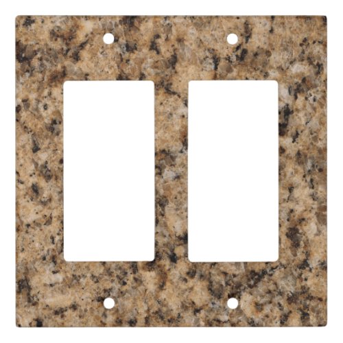 Juparana Stone Pattern Background _ Classic Beauty Light Switch Cover