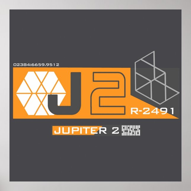 Jupiter 2  Inspired by Lost In Space Poster (Front)