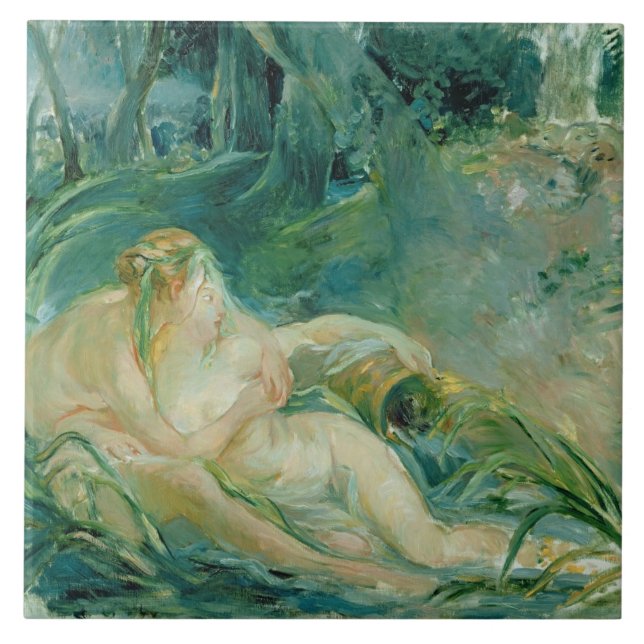 Jupiter and Callisto, after a painting by Boucher Ceramic Tile (Front)