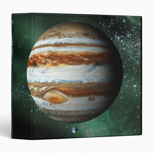 Jupiter and Earth Comparison Binder (Front/Spine)