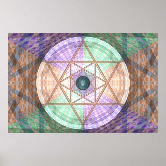 Jupiter And Earth Per Martineau Poster (Front)