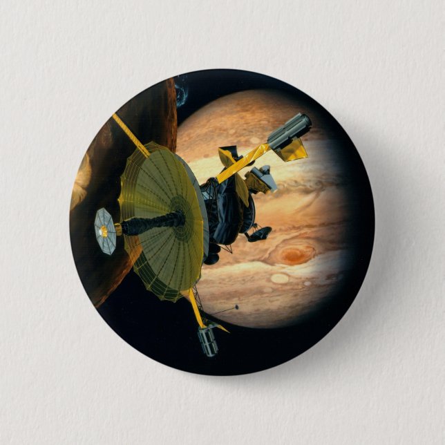 Jupiter and Lo Galileo probe Button (Front)
