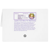 Jupiter And Mars Per Martineau (cards) Cards (Back Horizontal)