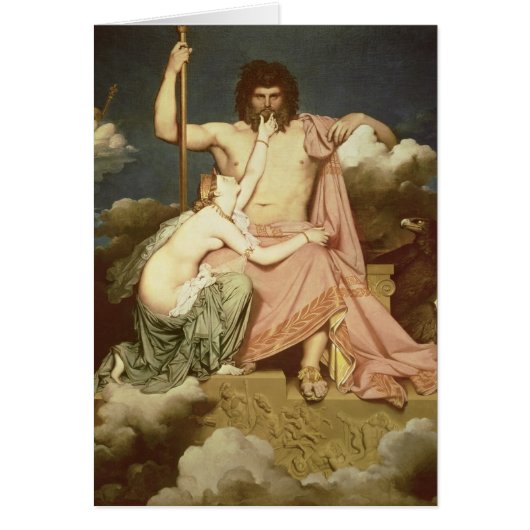 Jupiter and Thetis, 1811 Cards (Front)