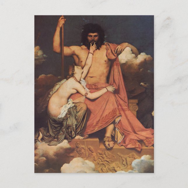 Jupiter and Thetis Postcard (Front)
