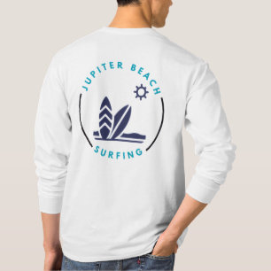 Jupiter Beach Florida Surfing T-Shirt