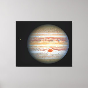 Jupiter & Europa Canvas Print