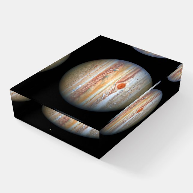 Jupiter & Europa Paperweight (Angled)