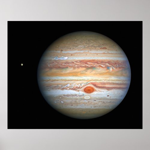 Jupiter  Europa Poster