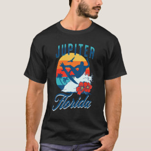 Jupiter Florida Beach Surf Summer Vacation Vintage T-Shirt