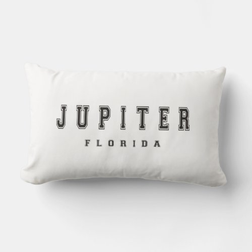 Jupiter Florida Lumbar Pillow
