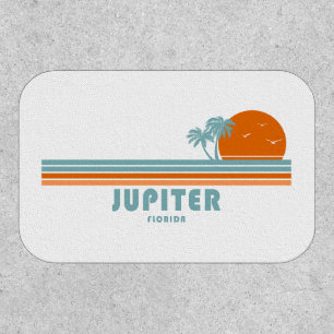 Jupiter Florida Sun Palm Trees Patch