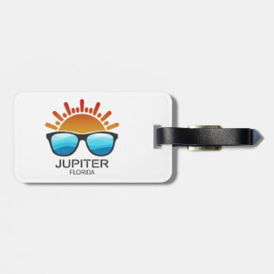 Jupiter Florida Sunglasses Luggage Tag