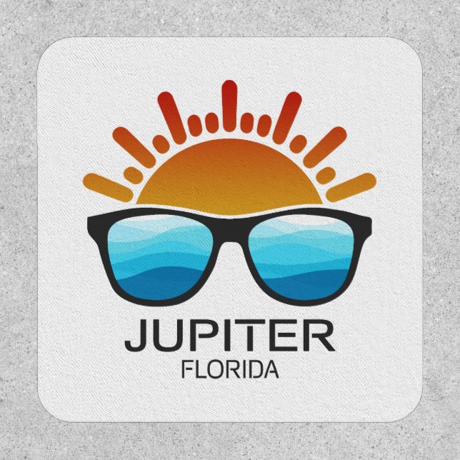 Jupiter Florida Sunglasses Patch (Front)