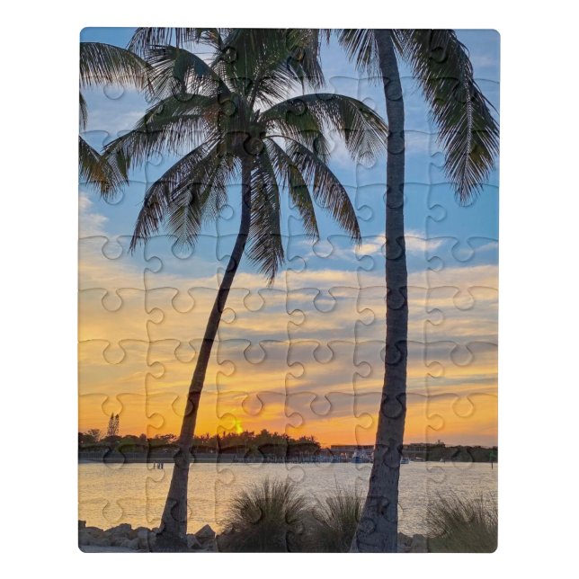 Jupiter Florida Sunset Jigsaw Puzzle (Puzzle Vertical)
