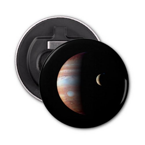 Jupiter Gas Giant Planet  Io Galilean Moon Bottle Opener