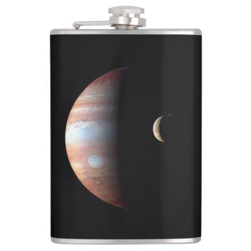 Jupiter Gas Giant Planet  Io Galilean Moon Flask