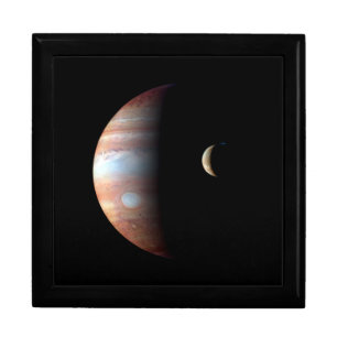 Jupiter Gas Giant Planet & Io Galilean Moon Gift Box