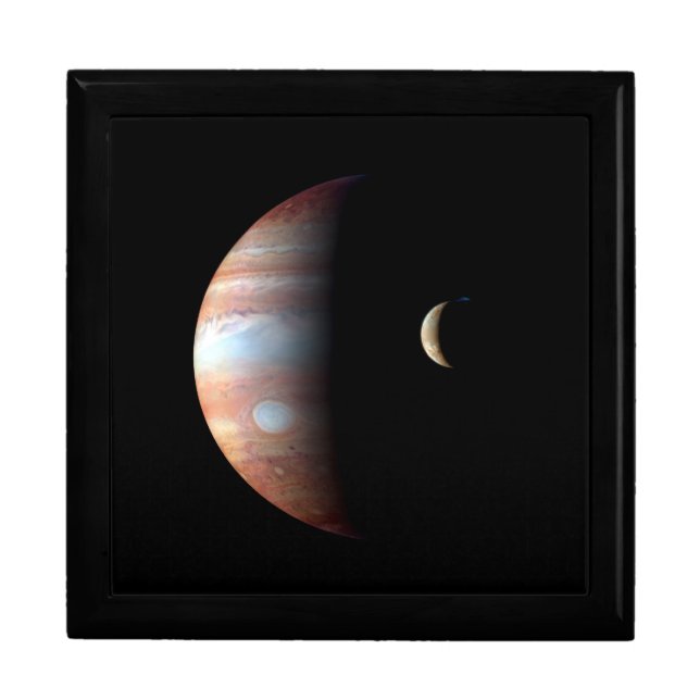 Jupiter Gas Giant Planet & Io Galilean Moon Gift Box (Front)