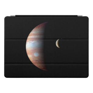 Jupiter Gas Giant Planet & Io Galilean Moon iPad Pro Cover