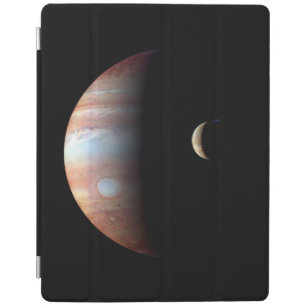 Jupiter Gas Giant Planet & Io Galilean Moon iPad Smart Cover