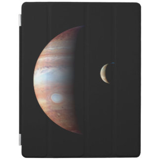 Jupiter Gas Giant Planet & Io Galilean Moon iPad Smart Cover