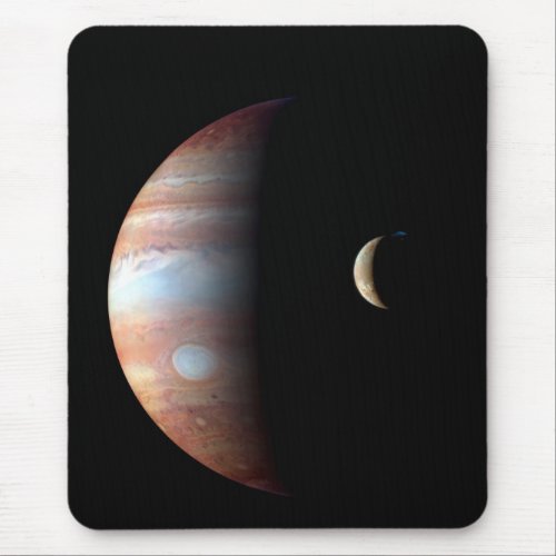 Jupiter Gas Giant Planet  Io Galilean Moon Mouse Pad
