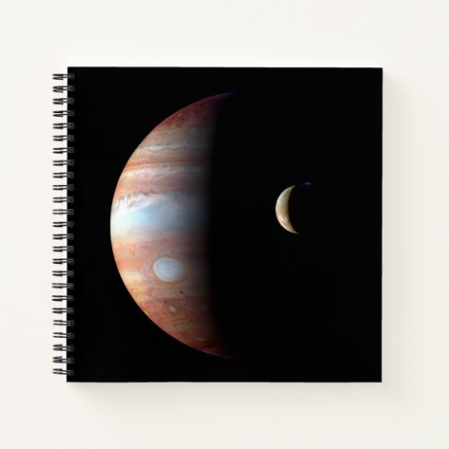 Jupiter Gas Giant Planet  Io Galilean Moon Notebook