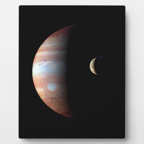 Jupiter Gas Giant Planet  Io Galilean Moon Plaque