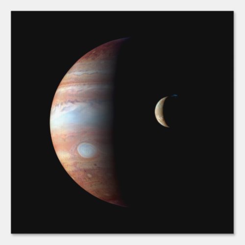 Jupiter Gas Giant Planet  Io Galilean Moon Sign