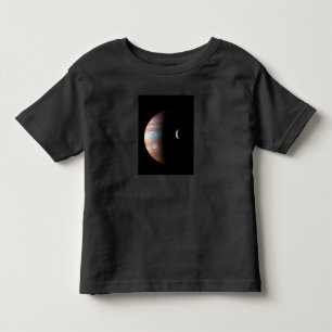 Jupiter Gas Giant Planet & Io Galilean Moon Toddler T-shirt