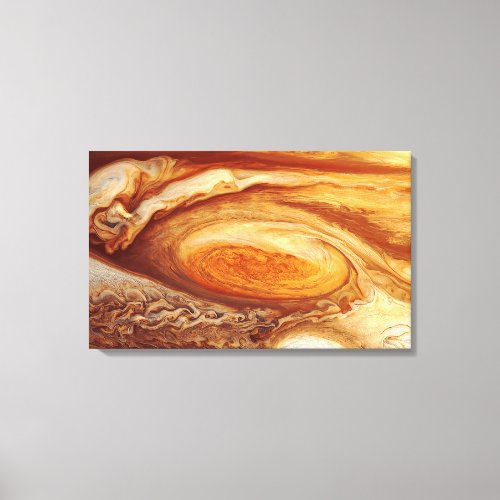 Jupiter Great Red Spot 24x16 Canvas Art