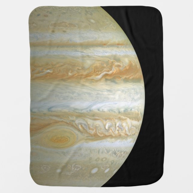 Jupiter Hemisphere at Emporio Moffa Swaddle Blanket (Front)