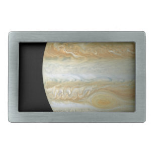 Jupiter Hemisphere Rectangular Belt Buckle