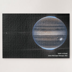 Jupiter in Infrared, James Webb Space Telescope Jigsaw Puzzle